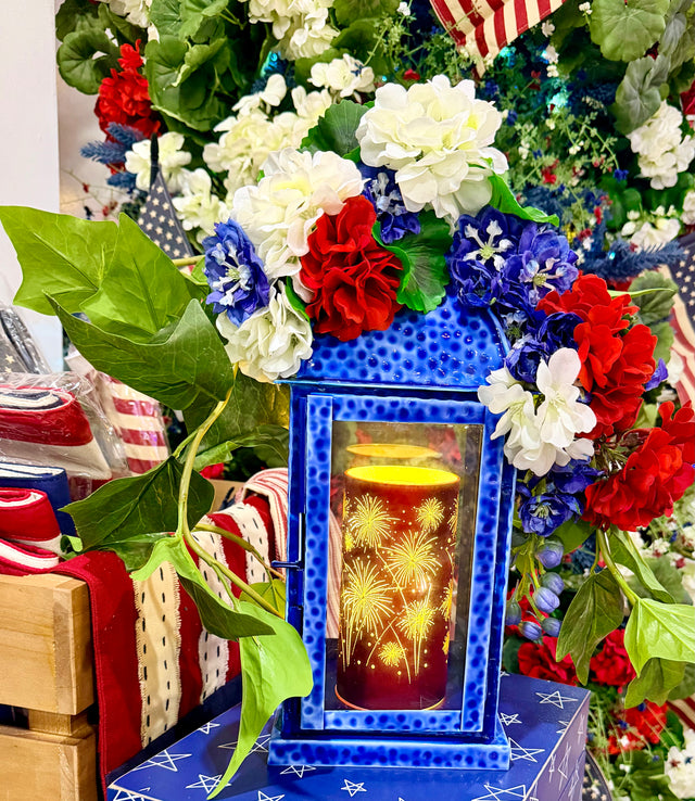 21'/14" Americana Glow Lanterns | Each Sold Separately