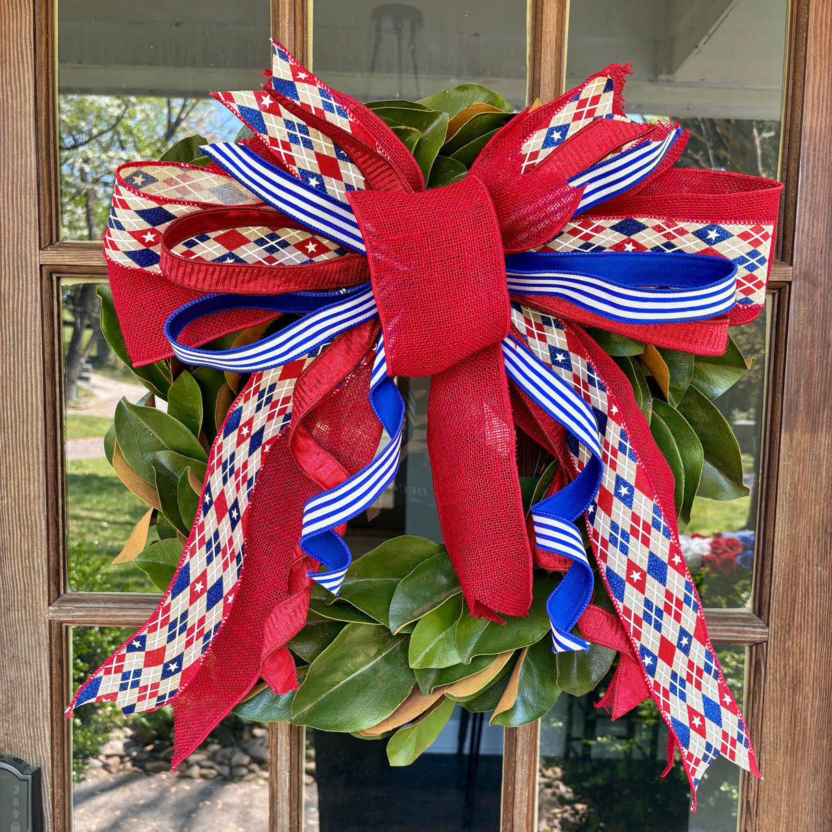 22" Summer Sparkler Handtied Designer Bow