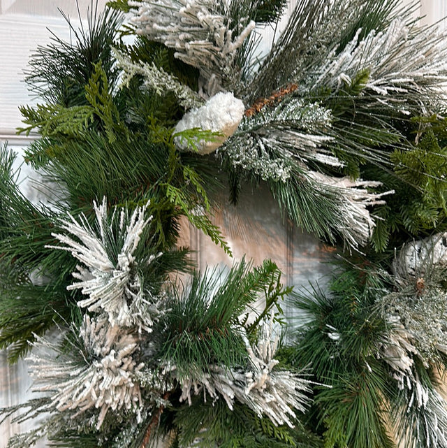 "On Thin Ice" Designer Wreath 24"