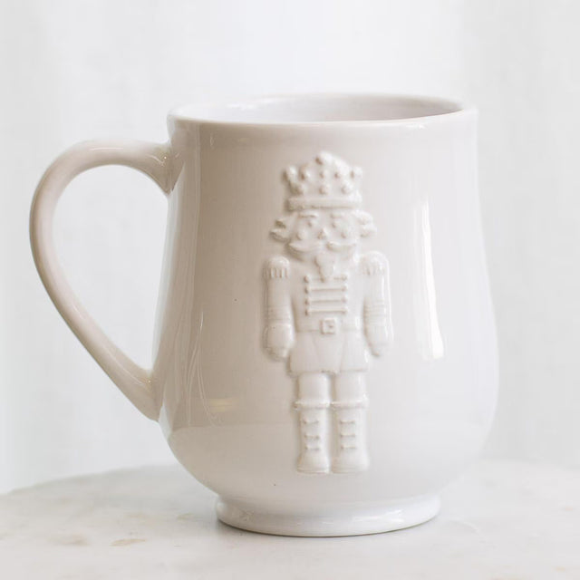 18oz. Royal Nutcracker Embossed Coffee Mug