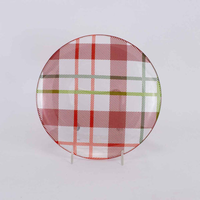 Mansfield Plaid Plate | 8" & 12.2"