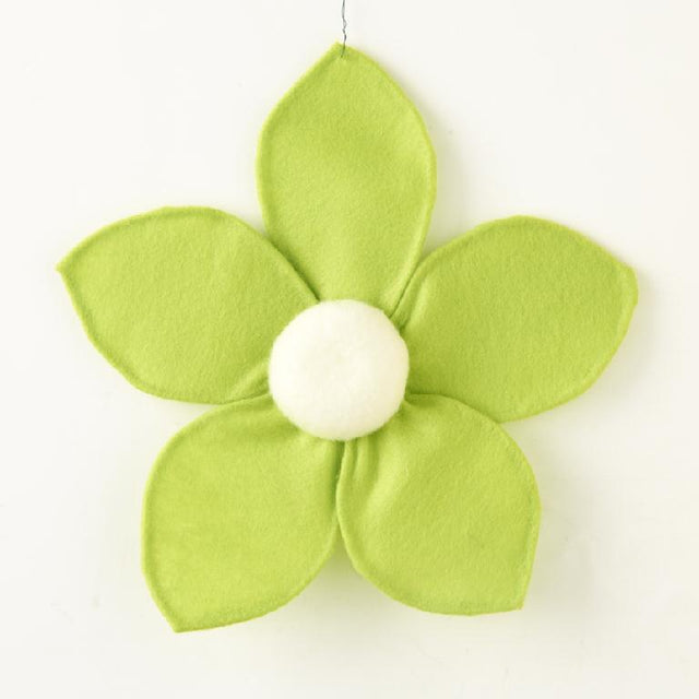 Green Felt Daisy Flower | 9" or 12"