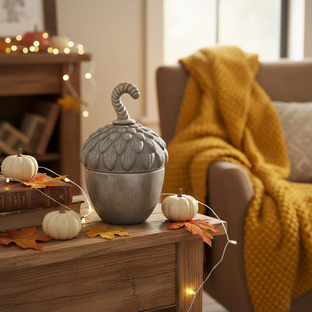 6" Acorn Pot with Lid