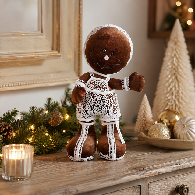 16" Gingerbread Man Tabletop Décor