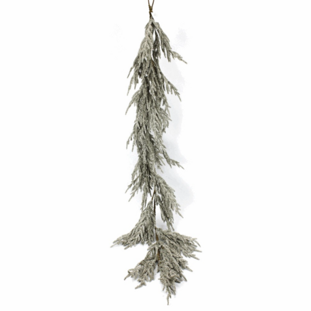 6' Frosted Pine Garland