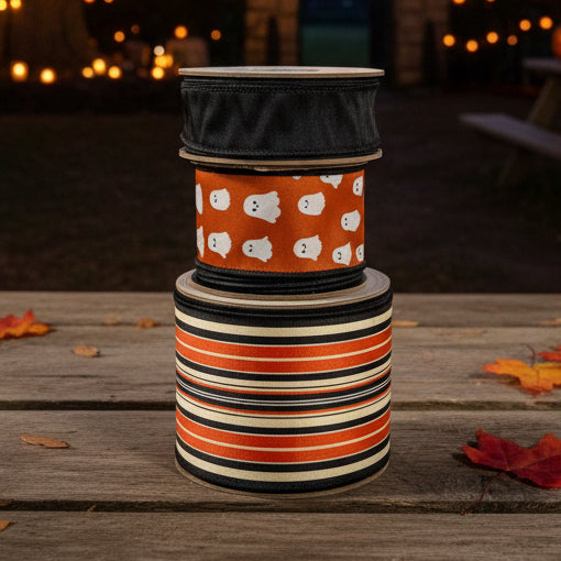 Designer Ribbon Bundle | Vintage Halloween