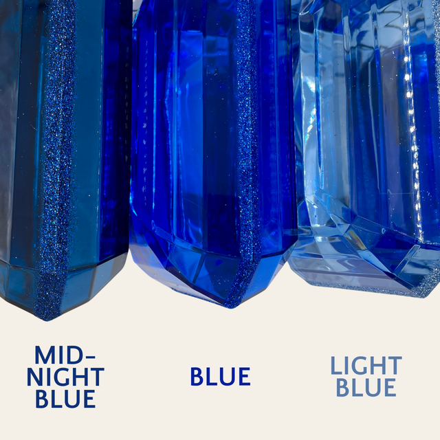 Light Blue Precious Gem Ornament