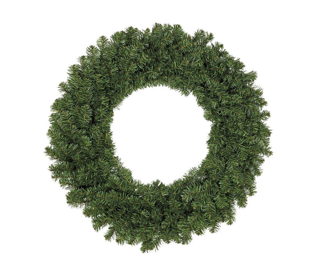 30" Green Balsam Pine Wreath with 260 Tips