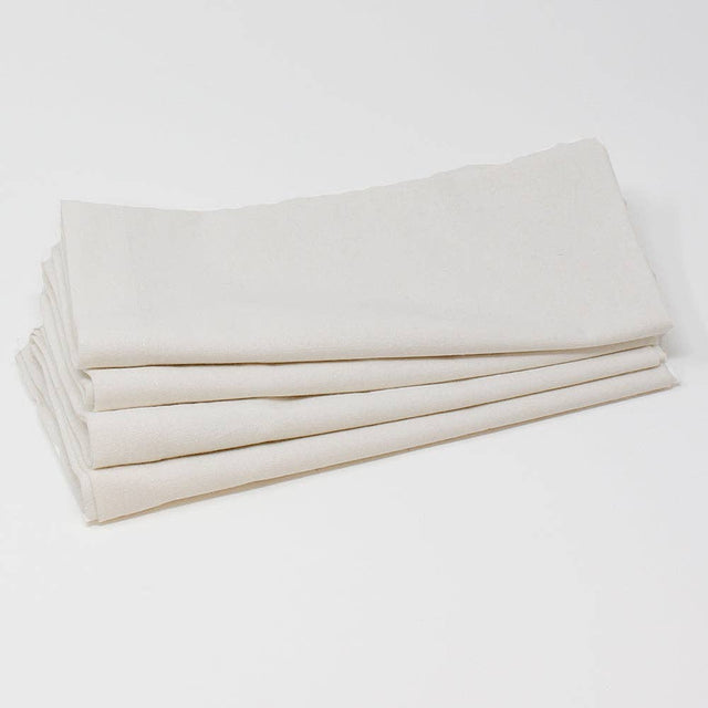 Ivory Solid Napkin Set of 4