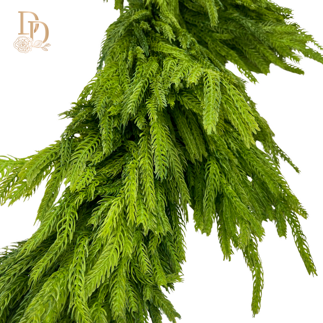 72" Deluxe Natural Touch Norfolk Pine Garland