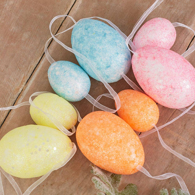 6' Pastel Easter Egg Garland