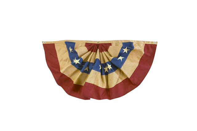 48" x 24" Burlap Patriotic Bunting