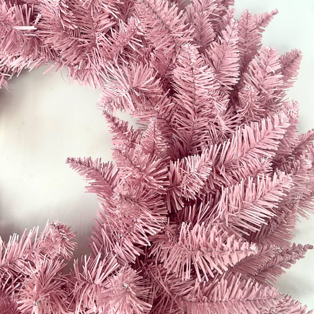 24” Pastel Pink Wreath