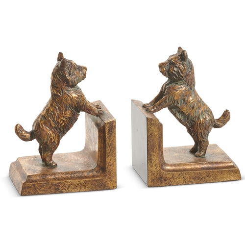 6" Dog Bookends