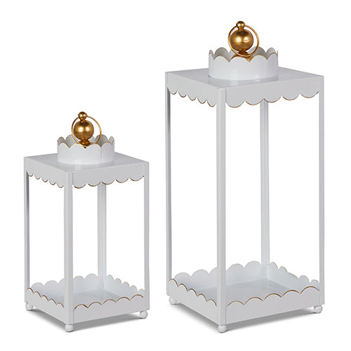 White Lanterns Set of 2