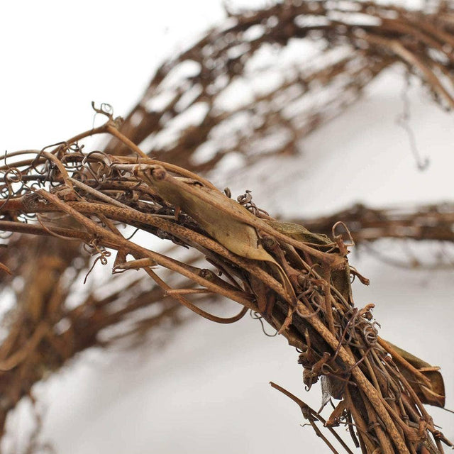 15' Dried Natural Grapevine Twig Garland