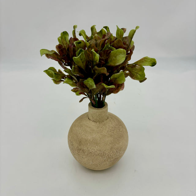10" Spoon Leaves Bush