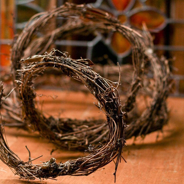 15' Dried Natural Grapevine Twig Garland