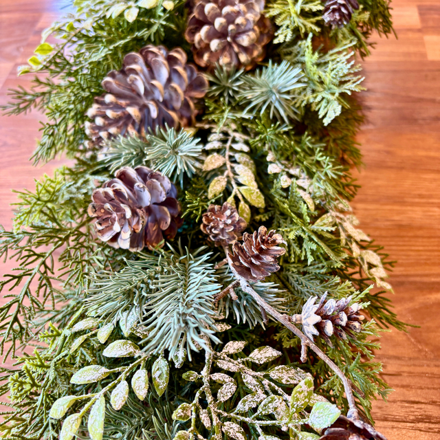 52" Mixed Pine Centerpiece