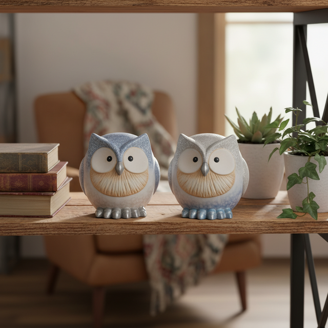 5” Owl Terracotta