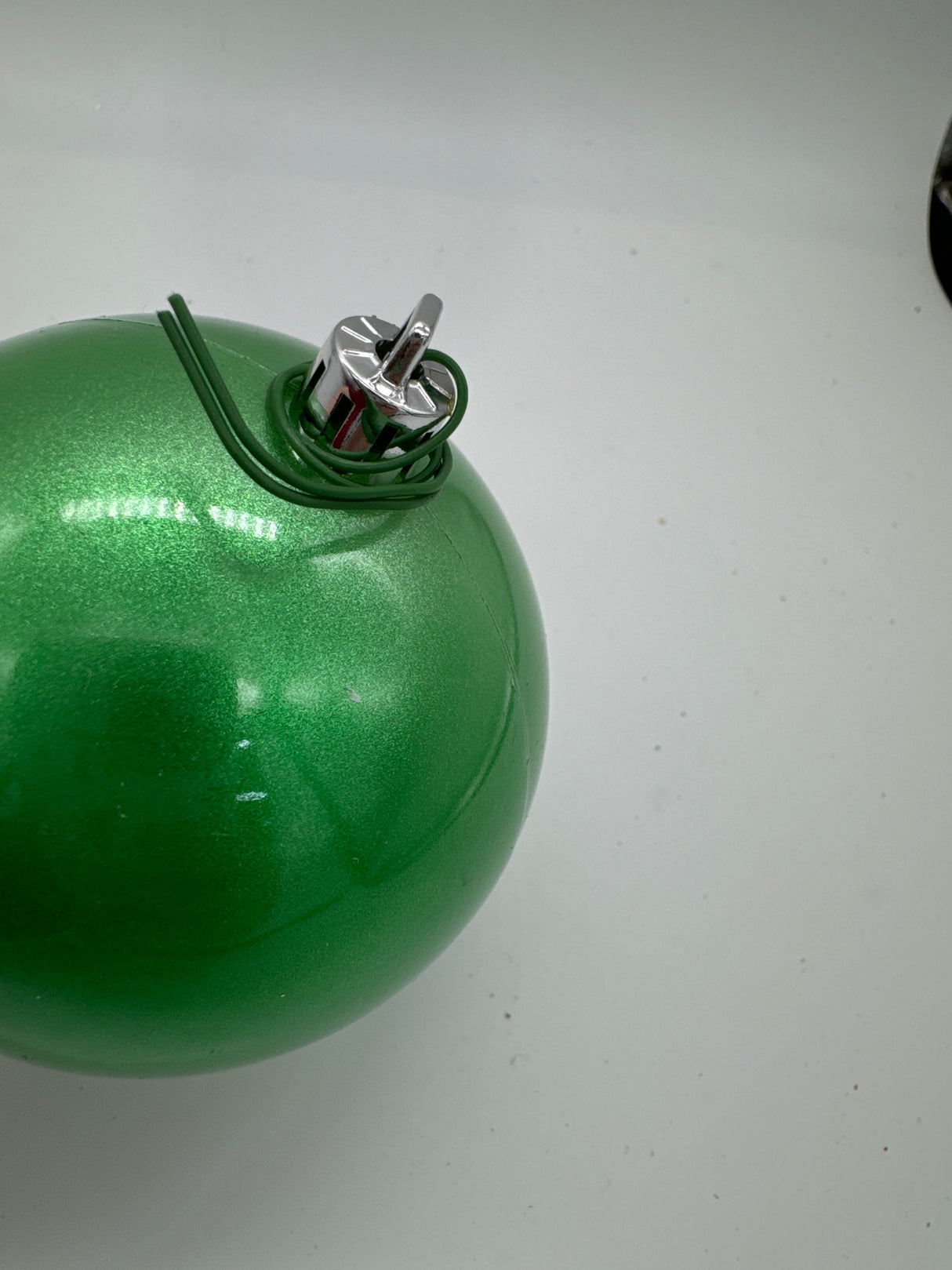 3" Sea Foam Candy Ball Ornament