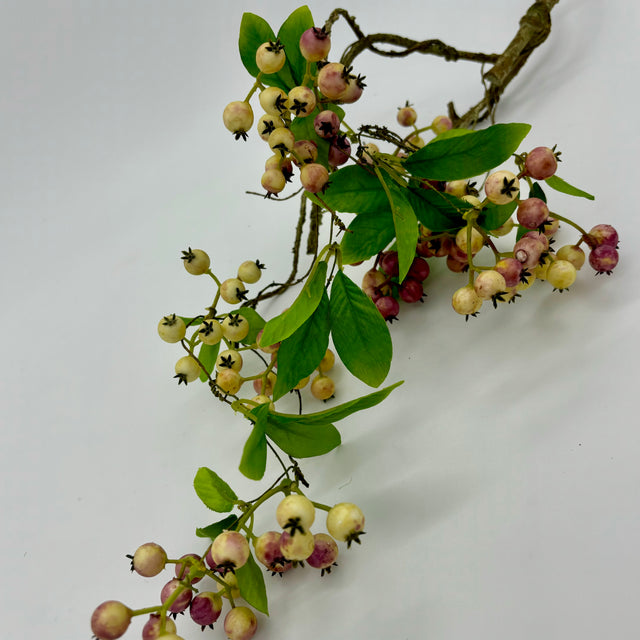 Berry with Leaves Spray