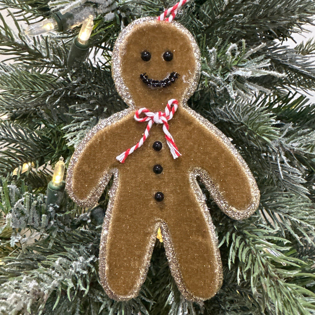 6.4" Gingerbread Man Ornament