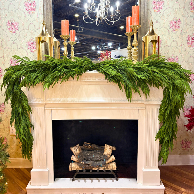 72" Deluxe Norfolk Pine | 2 Garland Bundle