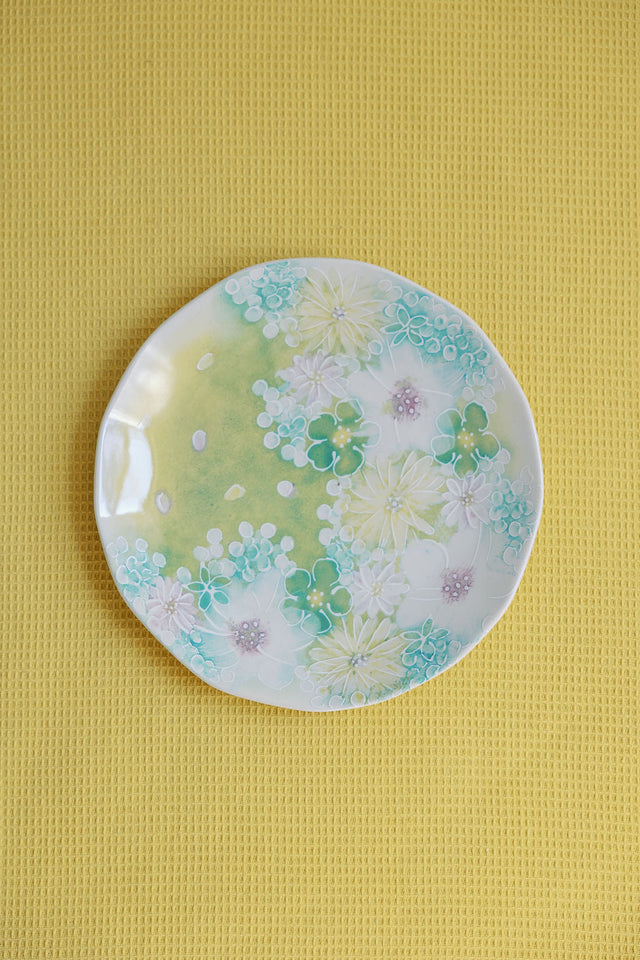 8" or 10" Meadow Fleur Plates | Sets of 4