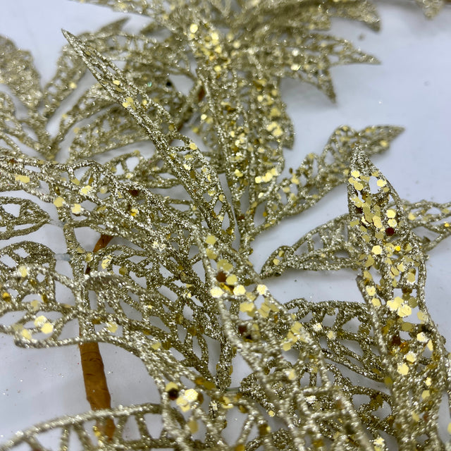 60" Glitter Phoenix Fern Garland