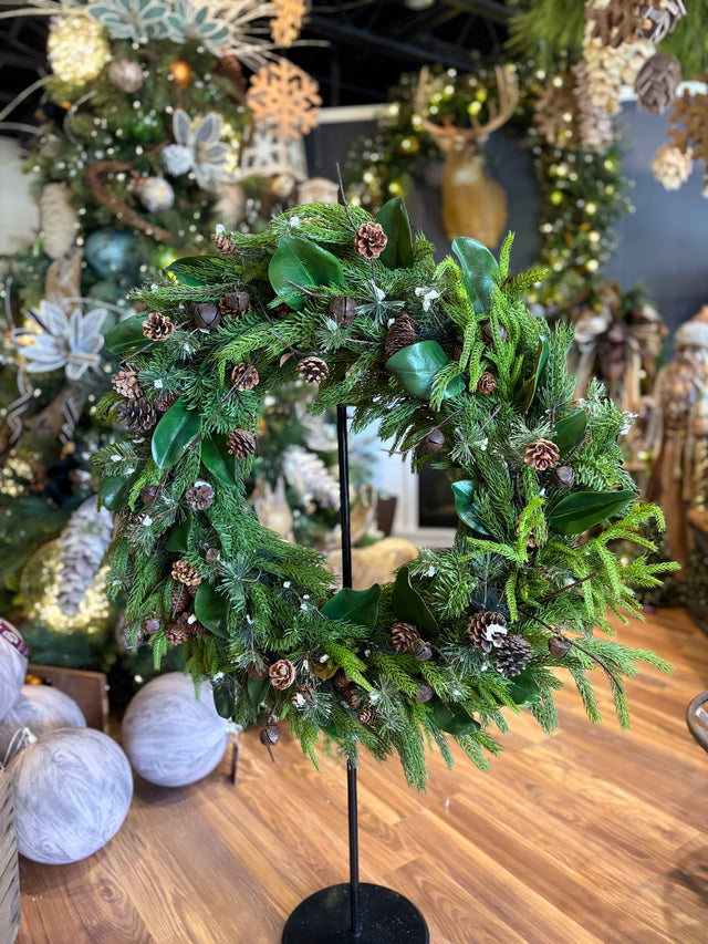 Smoky Mountain Majesty – 30" Designer Wreath
