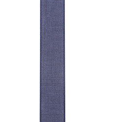 1.5"X50YDS Blue Everyday Linen Value Wired Edge Ribbon