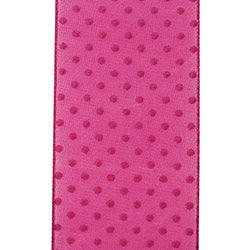 4" Mesh Deluxe Glitter Dots Wired Edge Ribbon l 5 Yards