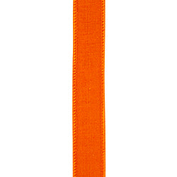 1"X10YDS Orange&Fuchsia Dupioni Reversal Deluxe Backed Wired Edge Ribbon