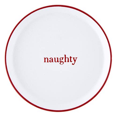 Face to Face Holiday Appetizer Plates, Set of 4
