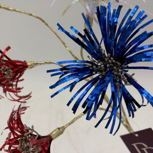 22" Red, White & Blue Sparkler Spray