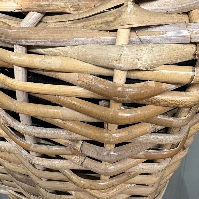 10" x 12” Wicker Planter Basket | Square with Liner
