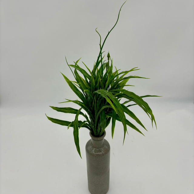 21" Green Flat Grass Bush