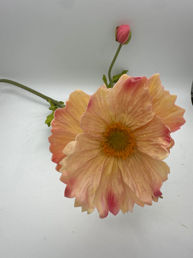 23" Real Touch Poppy Stem