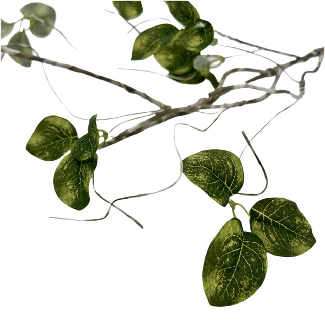 24" Green Birch Style Leaf Branch