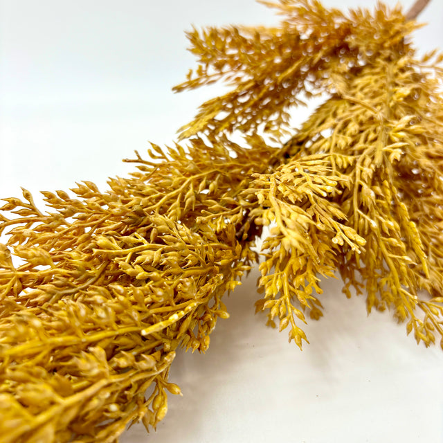 30" Gold Autumn Broom Corn Spray