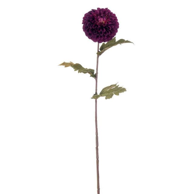 29" Dahlia Stem | Ivory, Burgundy, Plum, Dark Orange