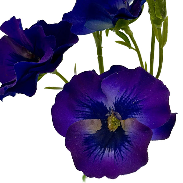 15" Just Cut Pansy Spray | Purple or Pink