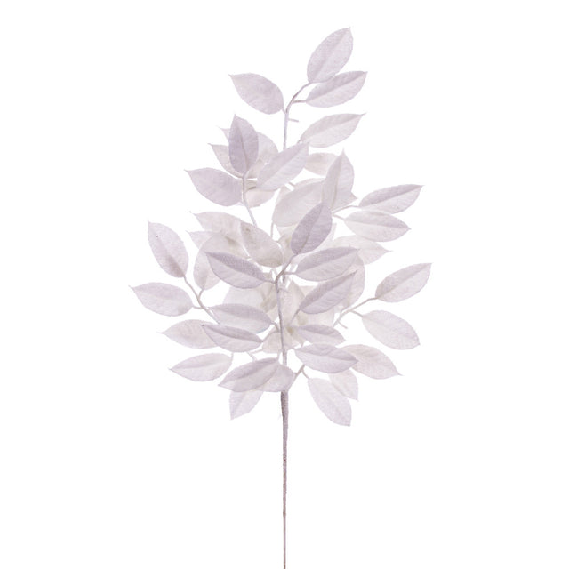 31" White Artificial Gardenia Snowy Spray