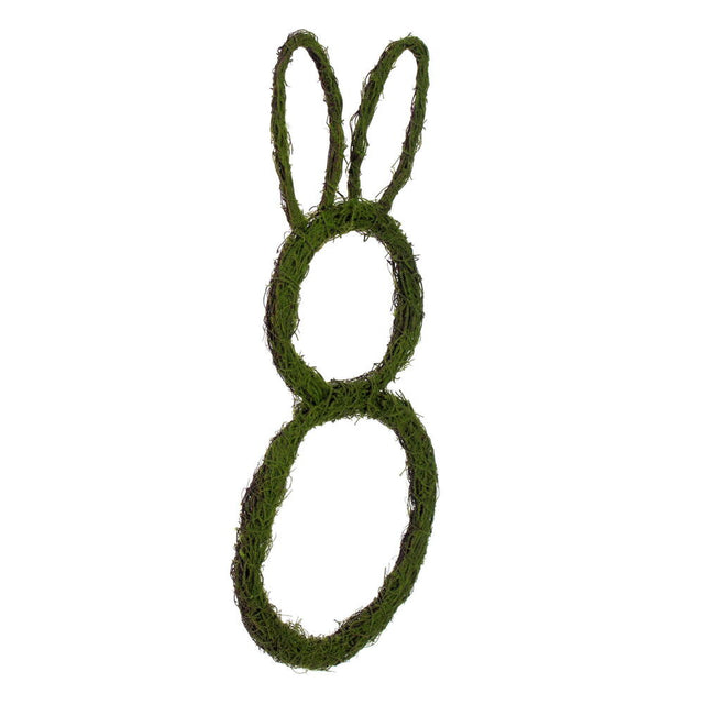 26" Mossy Twig Bunny Wreath