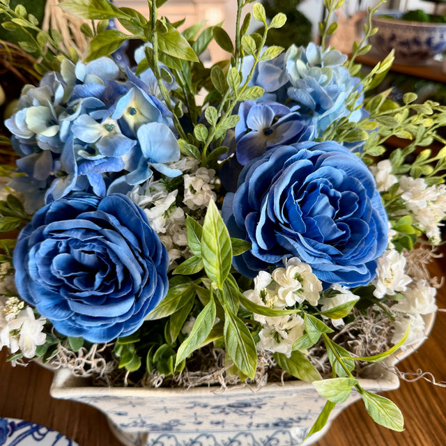 20” “Blue & Bright Blessings" Custom Designer Arrangement