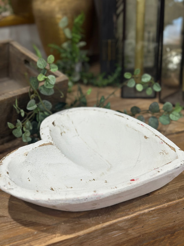 11" Heart Dough Bowl