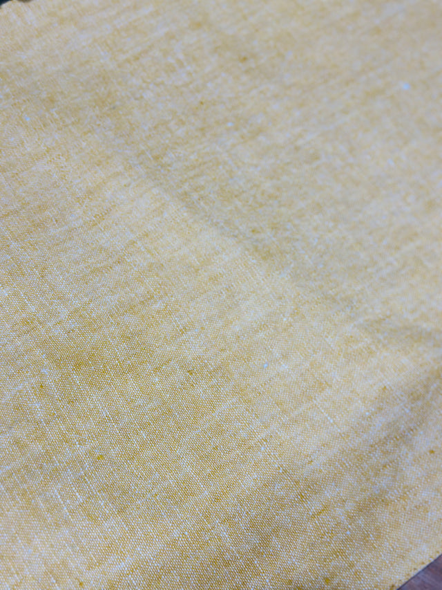 19.5" x 13.5" Reversible Linen Placemat Yellow