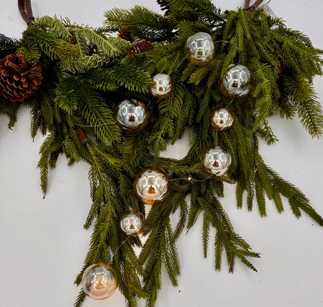 33" Garland of Glass - Gold