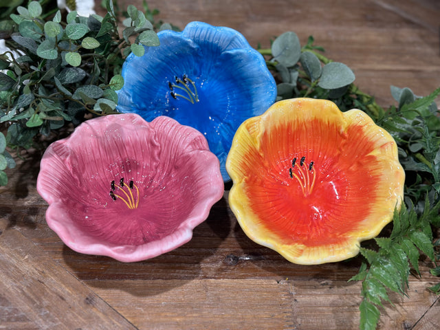 6" Botanical Flora 3-D Ice Cream Bowl